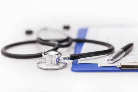 picture and stethoscope